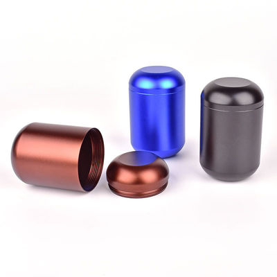 Capacidade personalizada de metal de alumínio selada lata de chá para mini chá folha de chá café
