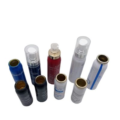 Lata de spray recarregável de alumínio Impressão personalizada Vazio 20ml 25ml 30ml 40ml 50ml 60ml 110ml