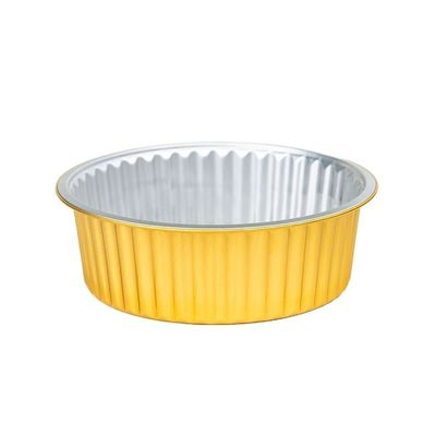 Embalagem para alimentos descartável com capacidade de 3000 ml e folha de alumínio empilhável