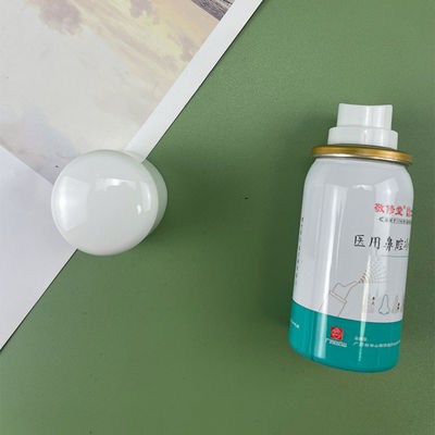 Logotipo personalizado aceito 20 ml de lata de aerossol mini vazia para embalagem e fabricação