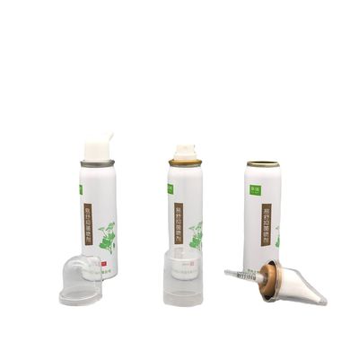 Logotipo personalizado aceito 20 ml de lata de aerossol mini vazia para embalagem e fabricação