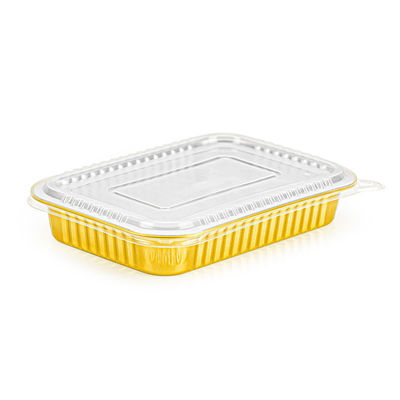 Formas personalizadas 600 ml de folha de alumínio panelas de bolo 10 pacotes 20 pacotes 50 pacotes para alimentos