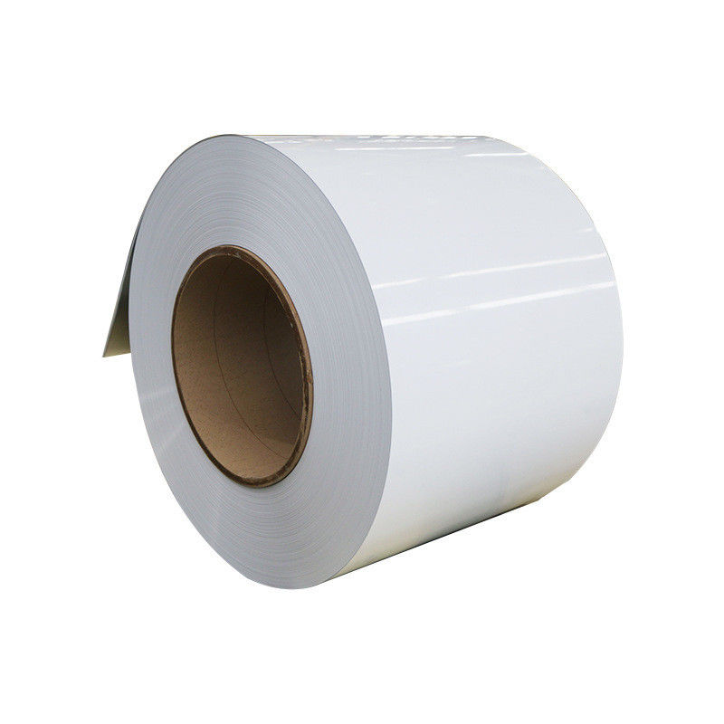 0.14mm-0.70mm bobina de alumínio branco para revestimento de folhas de telhado veneers Processamento Serviço de dobra